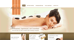 Desktop Screenshot of massageessence.com